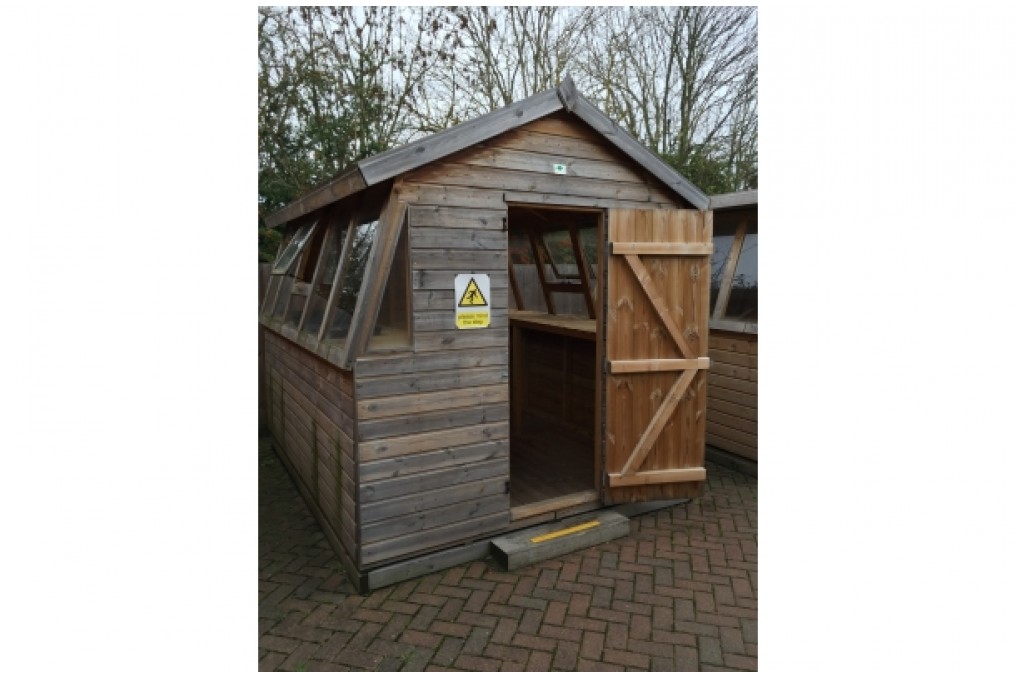 8X10 Double Potting Shed