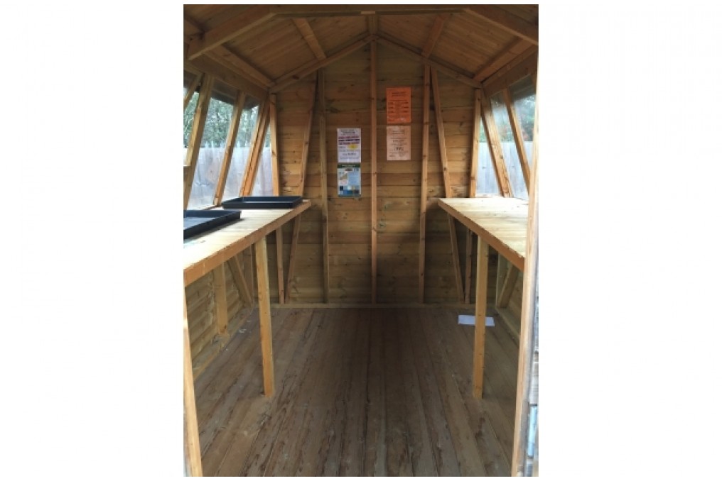 8X10 Double Potting Shed