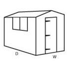 Configuration A (Apex Shed)