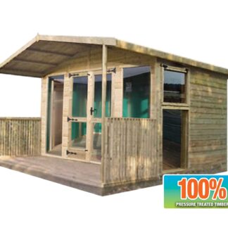 Apex Studio Summerhouse with Veranda