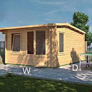 Bedford Log Cabin