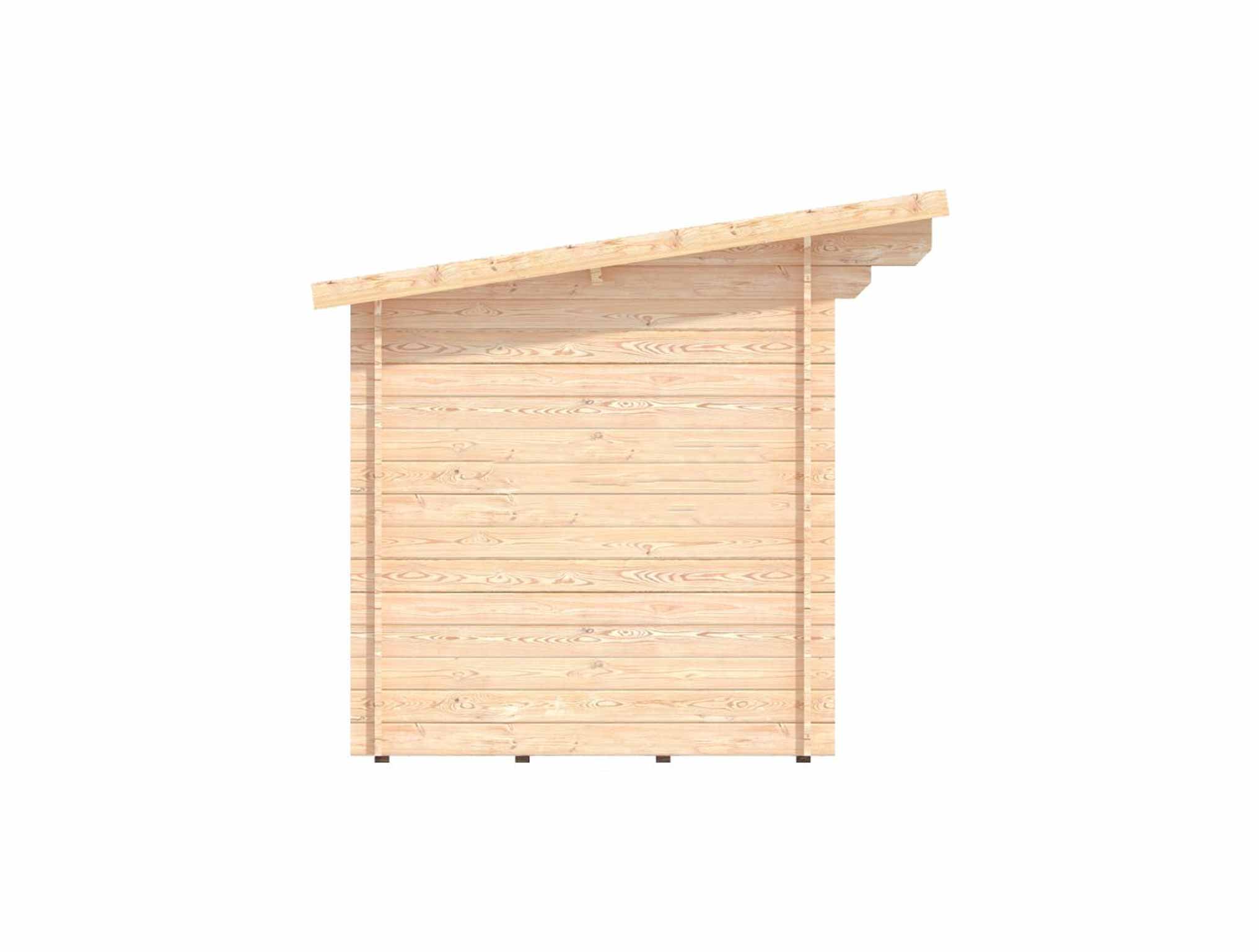 Keymer Log Cabin - Untreated - 3m x 2m - Skinners Sheds