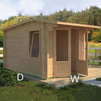 King's Lynn Logo Cabin