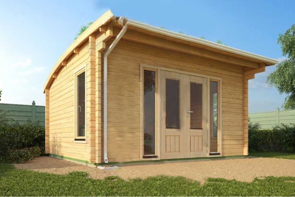 Winchester Log Cabin 4.5m x 4m Skinners Sheds