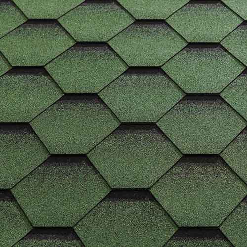 Green Shingle Tiles