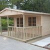 Bespoke Olympian Silver Log Cabin