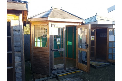 8 x 6 Belvoir Summerhouse (Ex-display) - Skinners Sheds