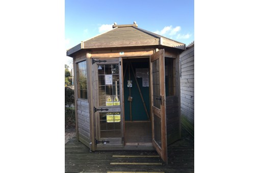 8 x 6 Belvoir Summerhouse (Ex-display) - Skinners Sheds