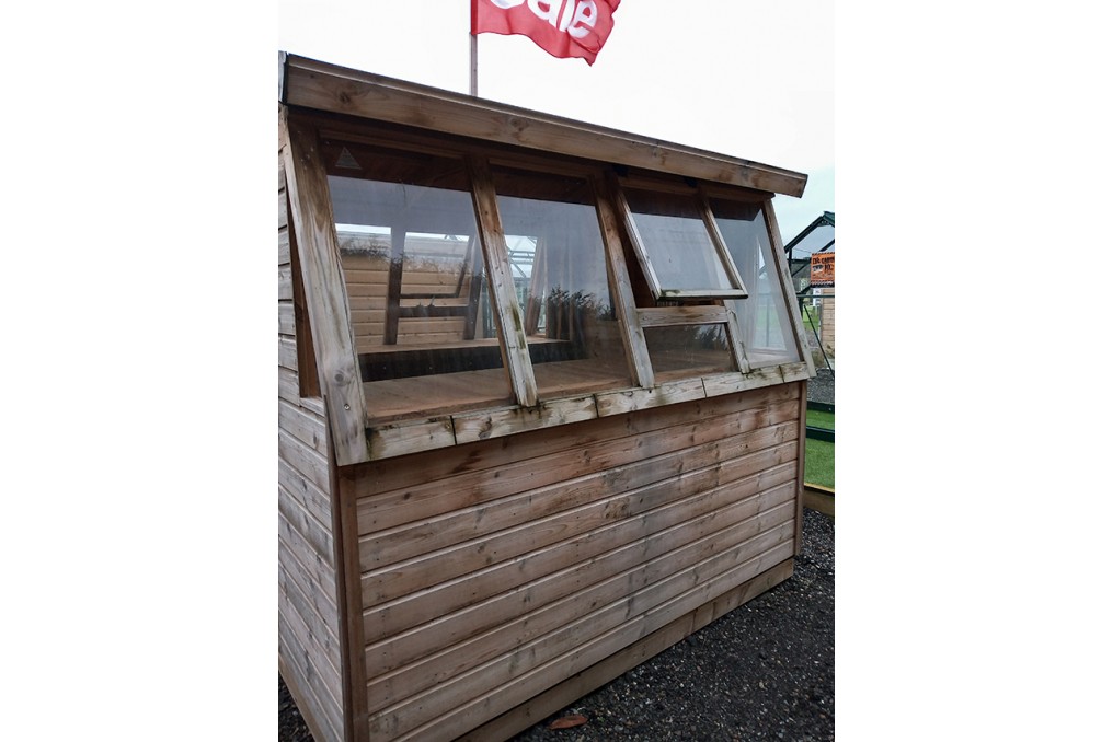8 x 8 Double Potting Shed (Ex-display) - Skinners Sheds