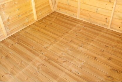 Tongue and Groove Shed Floor