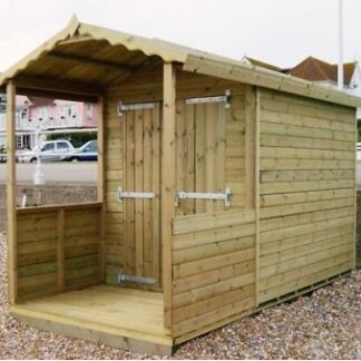 Beach Hut with Veranda