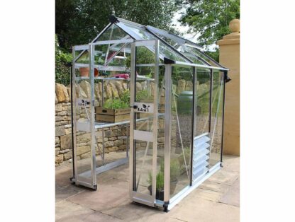 Cotswold Birdlip Greenhouse Silver