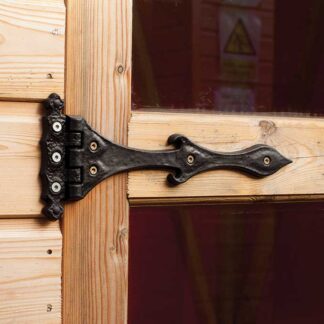 Black Door Hinge