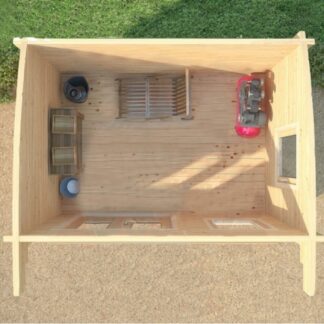 Cobham Log Cabin Top View