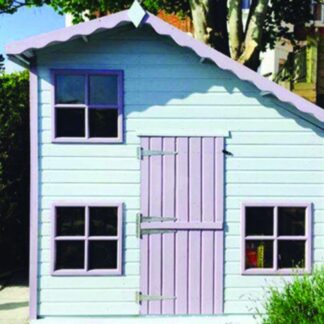 Double Wendyhouse Painted with Protek Royal Exterior