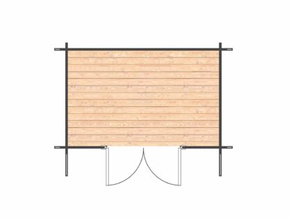 Keymer Log Cabin Floor Plan