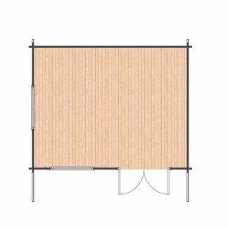 Midhurst Log Cabin Floor Plan
