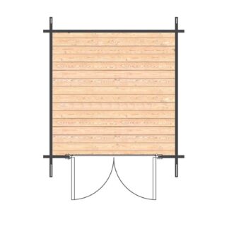 Newenden Log Cabin Floor Plan
