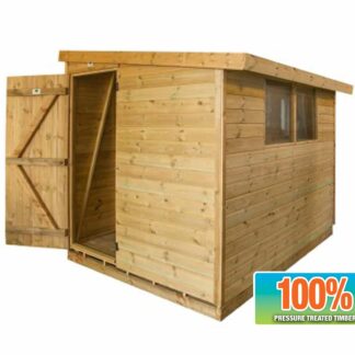 Reverse Pent Sheds