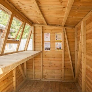Single Potting Shed Interior