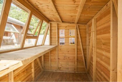 Single Potting Shed Interior