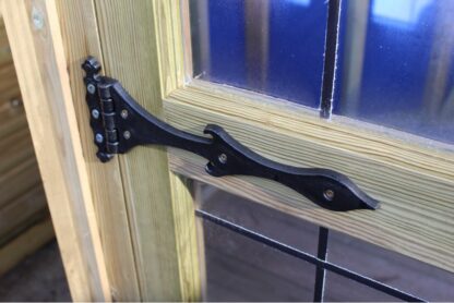 Black Door Hinge