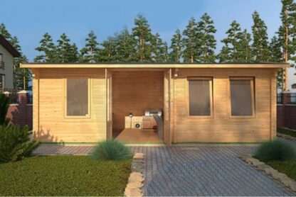 Frensham Log Cabin