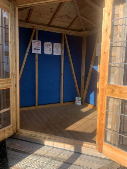 7 x 7 Corner Belvoir Summerhouse (Ex Display) - Image 2