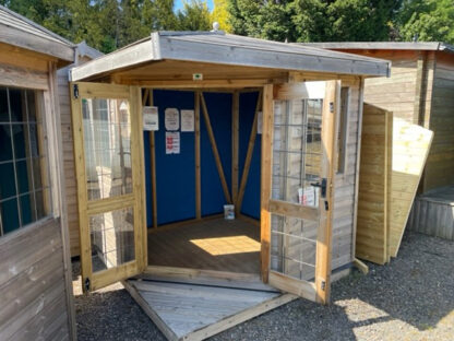 7 x 7 Corner Belvoir Summerhouse (Ex Display) - Image 3