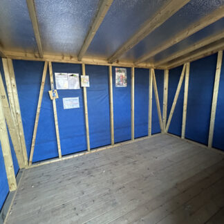 12x8 Pent Workshop.
