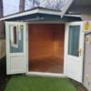 3M x 3M Untreated Interlocking Hastings Log Cabin (28mm Walls) (Ex Display) - Image 2