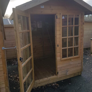 6x6 budget georgian summerhouse