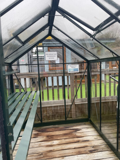 6 x 8 Cotswold Burford Greenhouse (Ex Display) - Image 3