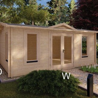 Clockhouse New Pavilion Log Cabin