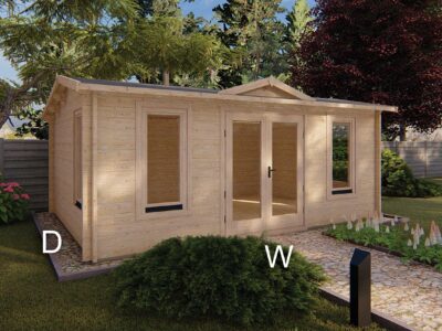 Clockhouse New Pavilion Log Cabin