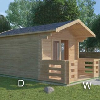 Woodmancote Log Cabin