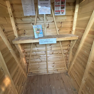 4x4 apex shed