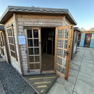 8x8 corner pent summerhouse