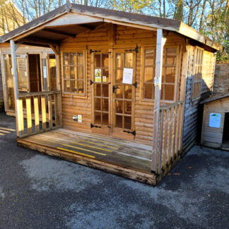 Havant Loglap Cabin 10x8+V Ext 1
