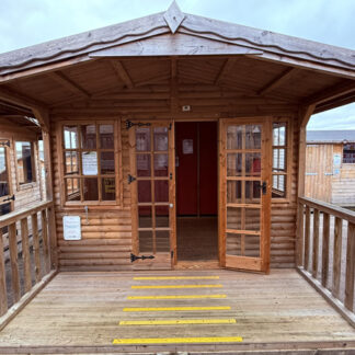 10x8 loglap cabin 4