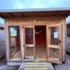 10 x 8 Pent Studio Summerhouse (Ex Display) - Image 4