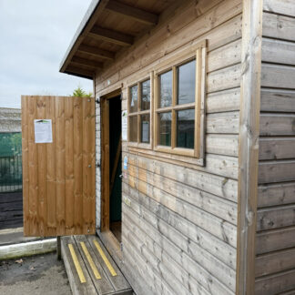 10x8 pent workshop ext 2