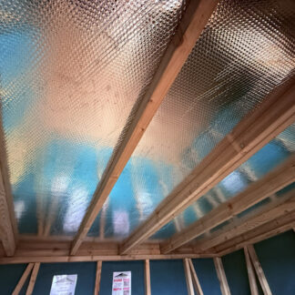 10x8 pent workshop roof