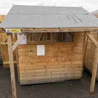 4x6 apex log store ext