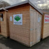 6ft x 4ft Reversed Pent Shed (Ex Display)