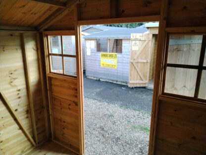 8 X 6 Shed Summerhouse (Ex Display) - Image 4