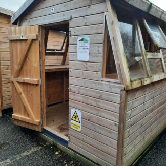 8 X 8 Double Potting Shed