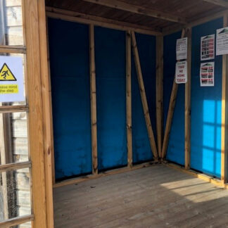 8x8 Corner Pent Summerhouse Internal 1