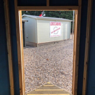 8x8 Corner Pent Summerhouse Internal 3