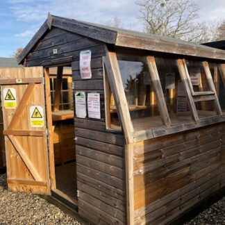 8x8 Double Potting Shed External 3